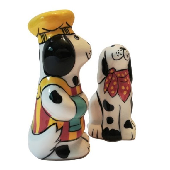 Dalmation Chef Novelty Salt & Pepper Shakers - Picture 3 of 9